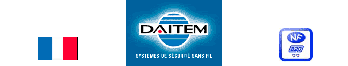 Alarme sans fil Daitem | First Market Security | Paris
