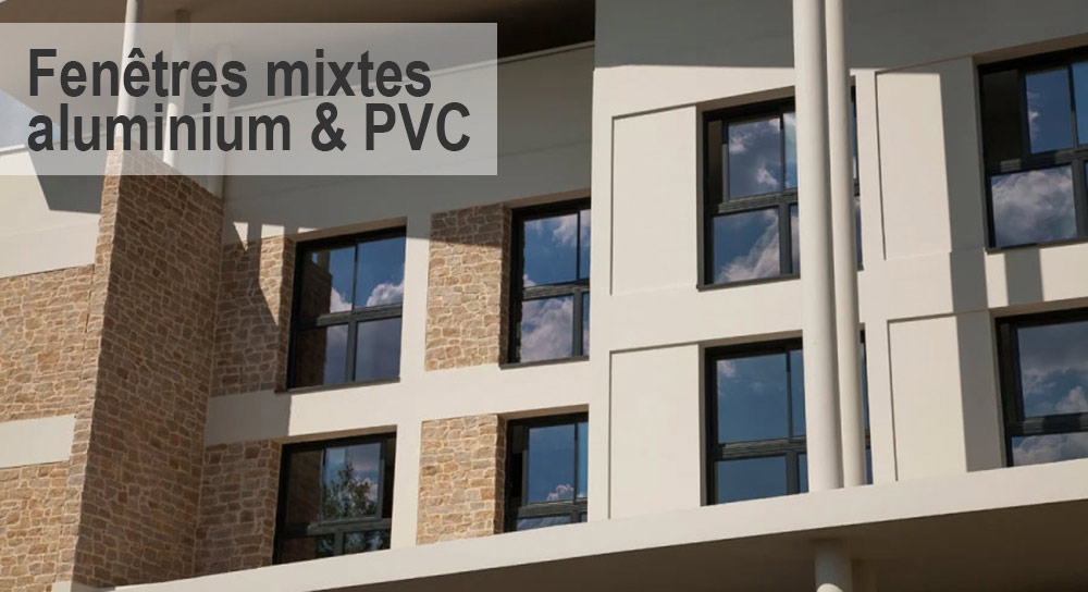 Fenetre mixtes PVC aluminium pour appartement et maison paris 5e