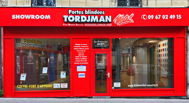 Portes blindées Tordjman Métal Paris